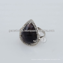 925 Sterling Silver Designer Gemstone Bezel Ring, Bezel Set Gemstone Sterling Silver Bezel Ring Supplier